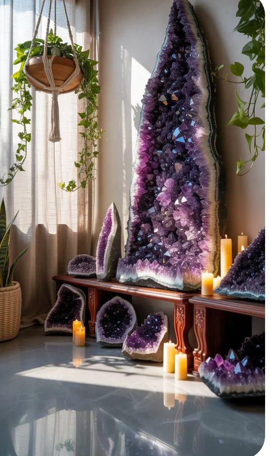 Ametista: proprietà, significato e come usarla nella vita quotidiana