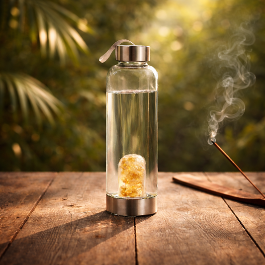 Bottiglia con cristalli per la Manifestazione™