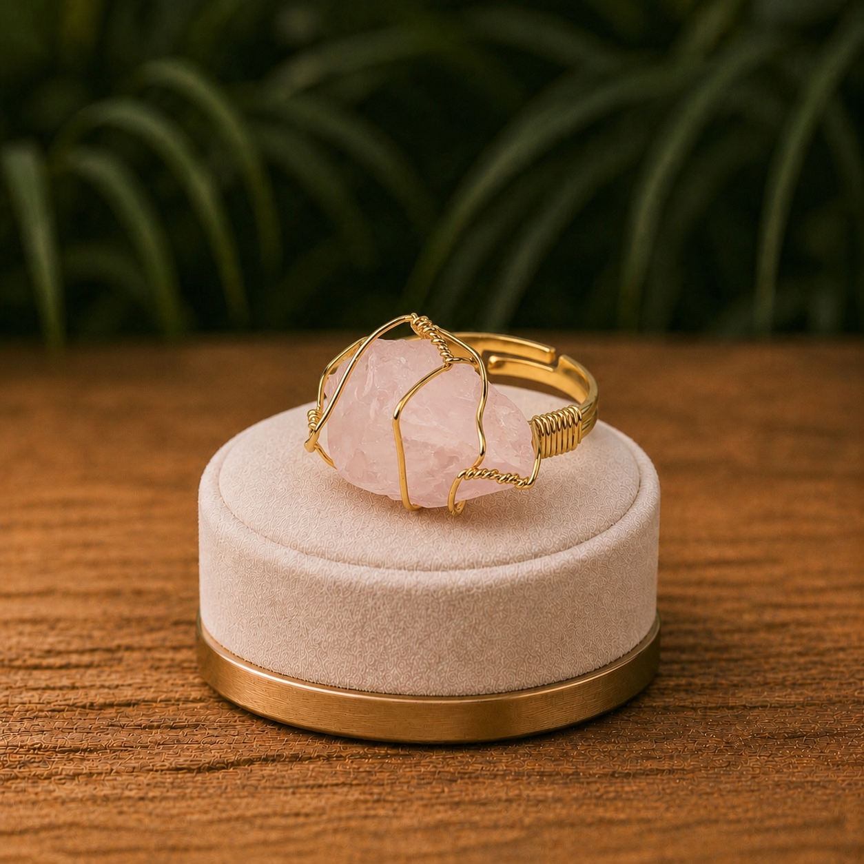 Anello con Pietra Naturale grezza