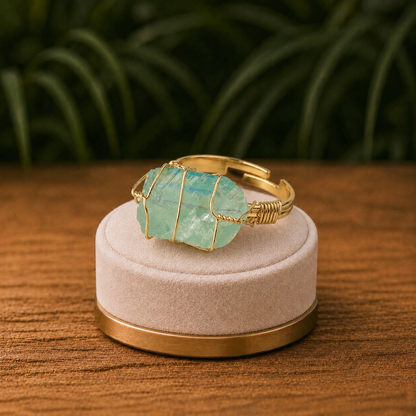Anello con Pietra Naturale grezza